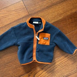Baby boy Patagonia fleece size 6-12 months